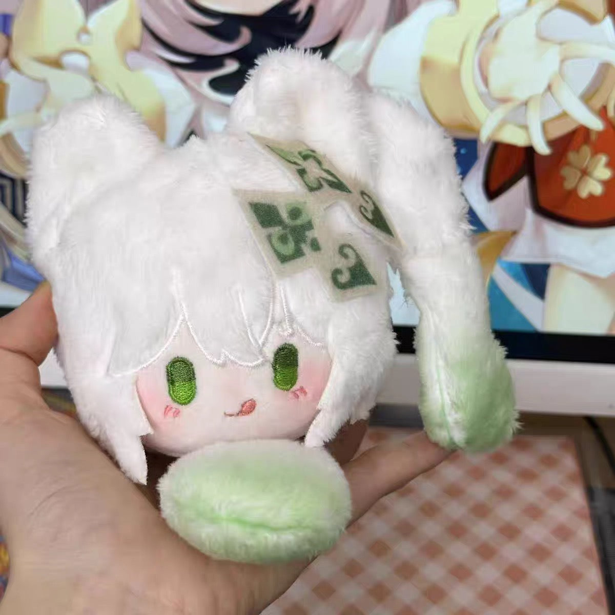 Genshin Impact Nahida Plush Doll 15cm Staring Eyes Anime Figure