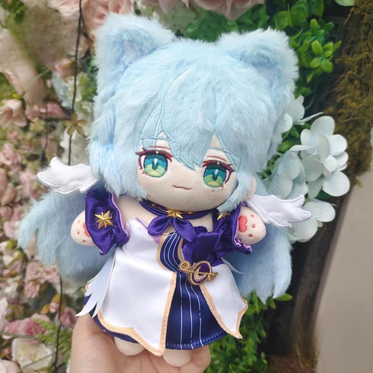 Honkai: Star Rail Robin Cloak Plush Doll – 20CM Stuffed Toy with Outfit | HSR Merch