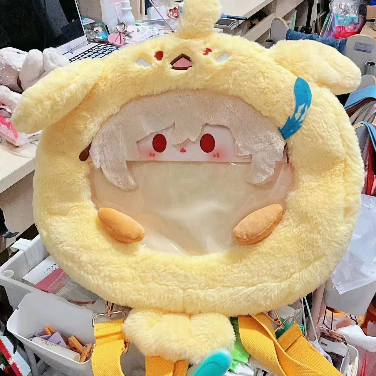 Genshin Impact Kaveh Backpack - Kaveh Inspired Anime Bag Cotton PVC 35x37CM