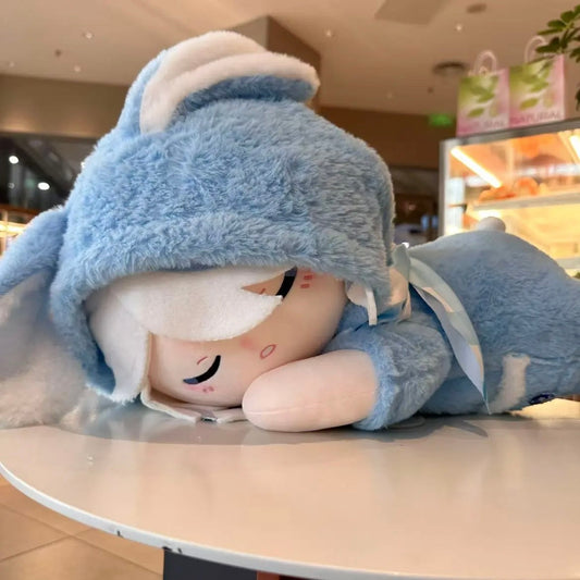 Genshin Impact Furina Sleeping Plush Doll Plushie 60CM Full Set Cotton Stuffed Toy Anime Gift