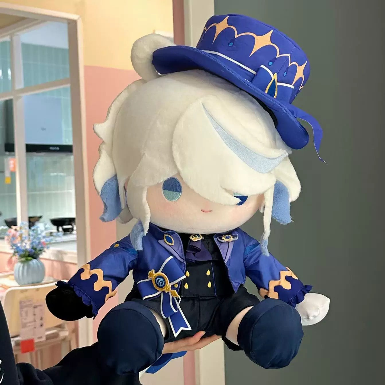 Furina Plush Doll Genshin Impact Stuffed Toy Forcalors 40CM Cotton Anime Figure Gift