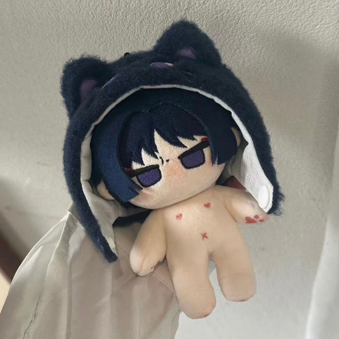 Genshin Impact Wanderer Scaramouche 10CM Plush Doll