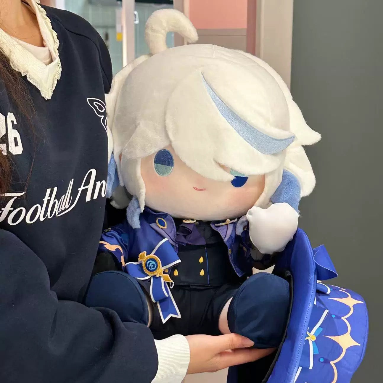 Furina Plush Doll Genshin Impact Stuffed Toy Forcalors 40CM Cotton Anime Figure Gift