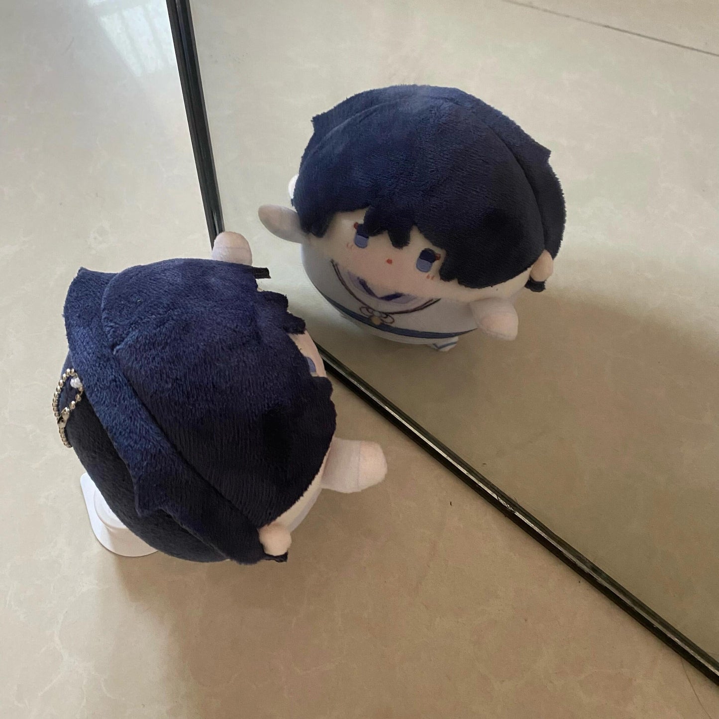 Plush Ball Doll Genshin Impact Wanderer Scaramouche Cotton Stuffed Anime Collectible Gift 12cm 30cm