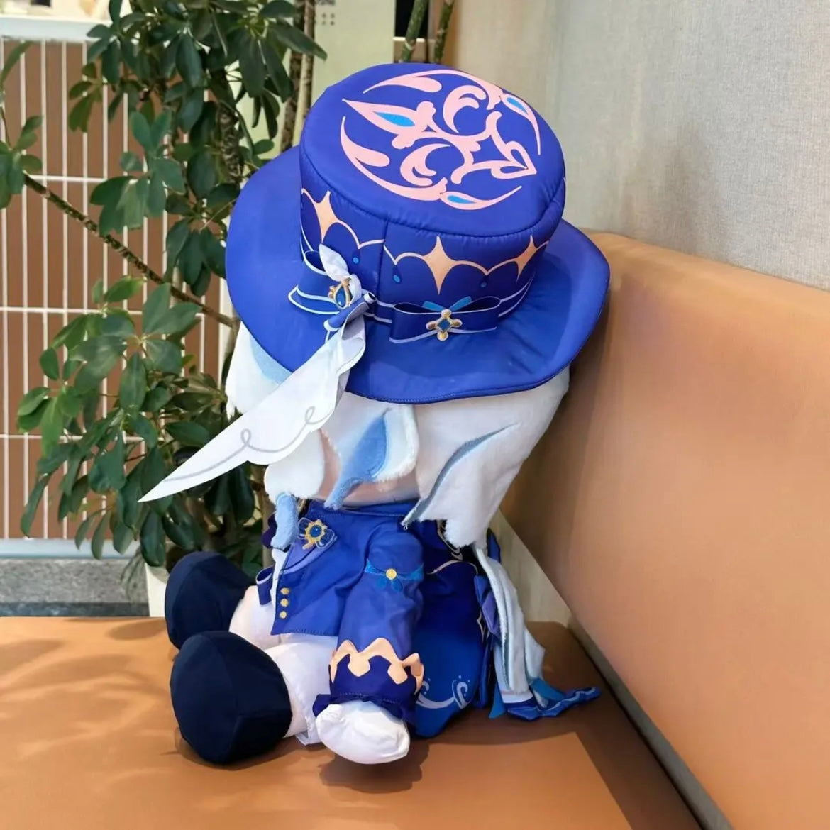 Genshin Impact Plushies Staring Furina White Ver 40CM Plush Doll