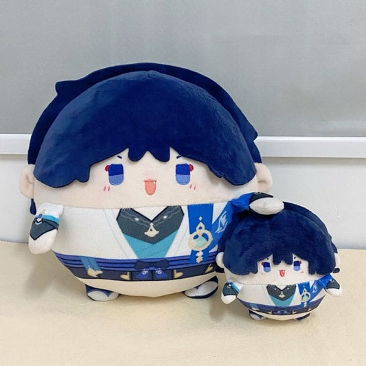 Plush Ball Doll Genshin Impact Wanderer Scaramouche Cotton Stuffed Anime Collectible Gift 12cm 30cm