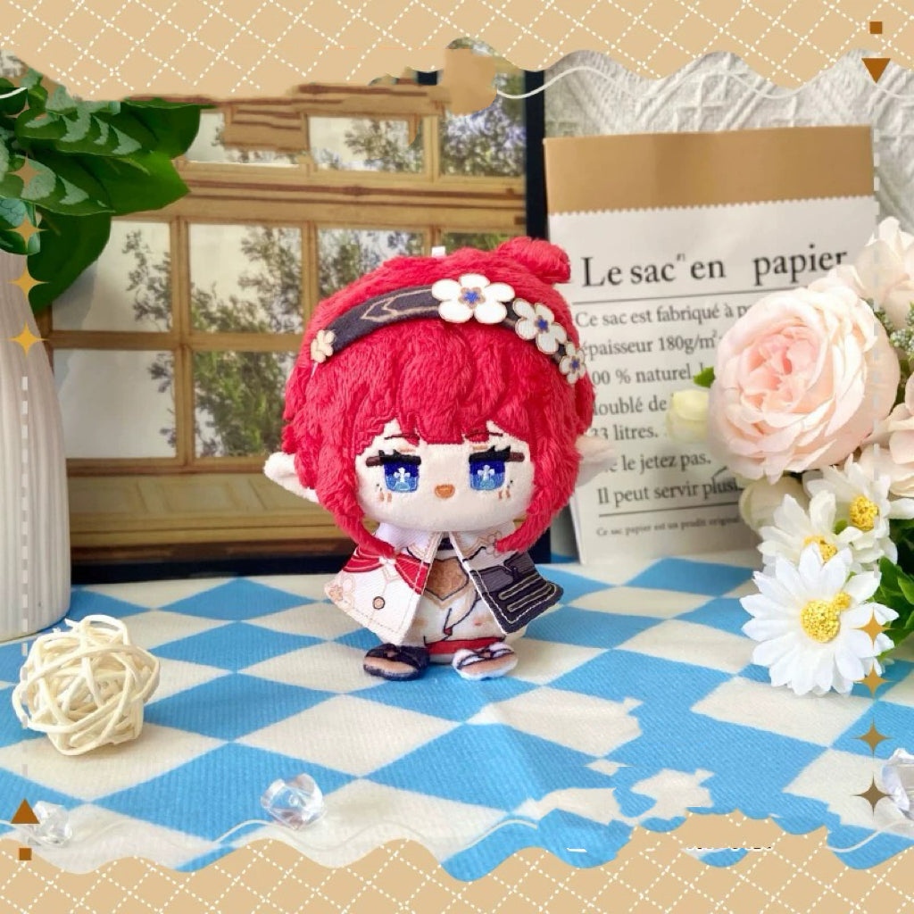 Honkai: Star Rail Anaxa Tribbie Phainon Mydei Hyacine Castorice The Herta Plushies 12CM マント ぬいぐるみ