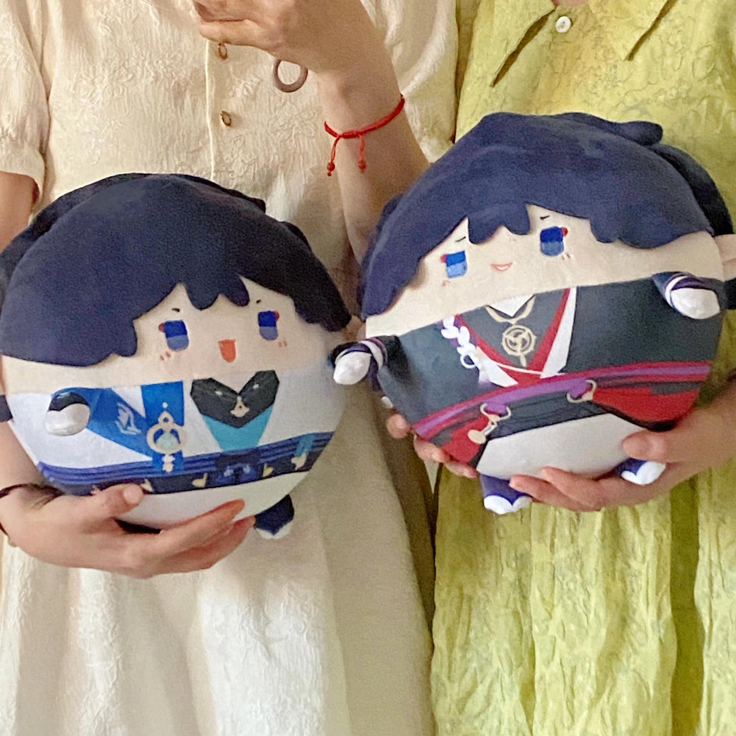 Plush Ball Doll Genshin Impact Wanderer Scaramouche Cotton Stuffed Anime Collectible Gift 12cm 30cm