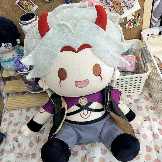Genshin Impact Arataki Itto Staring Eyes 40CM Plush Doll