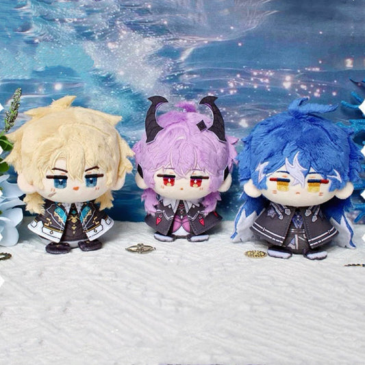 Genshin Impact Plushies Flins Durin Varka Cloak Plush Doll