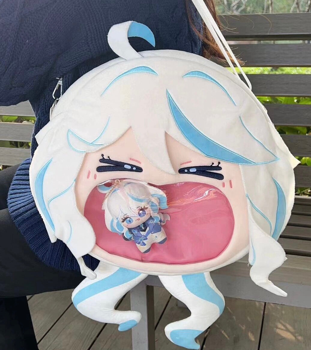 Game Genshin Impact Furina Backpack Crossbody Bag