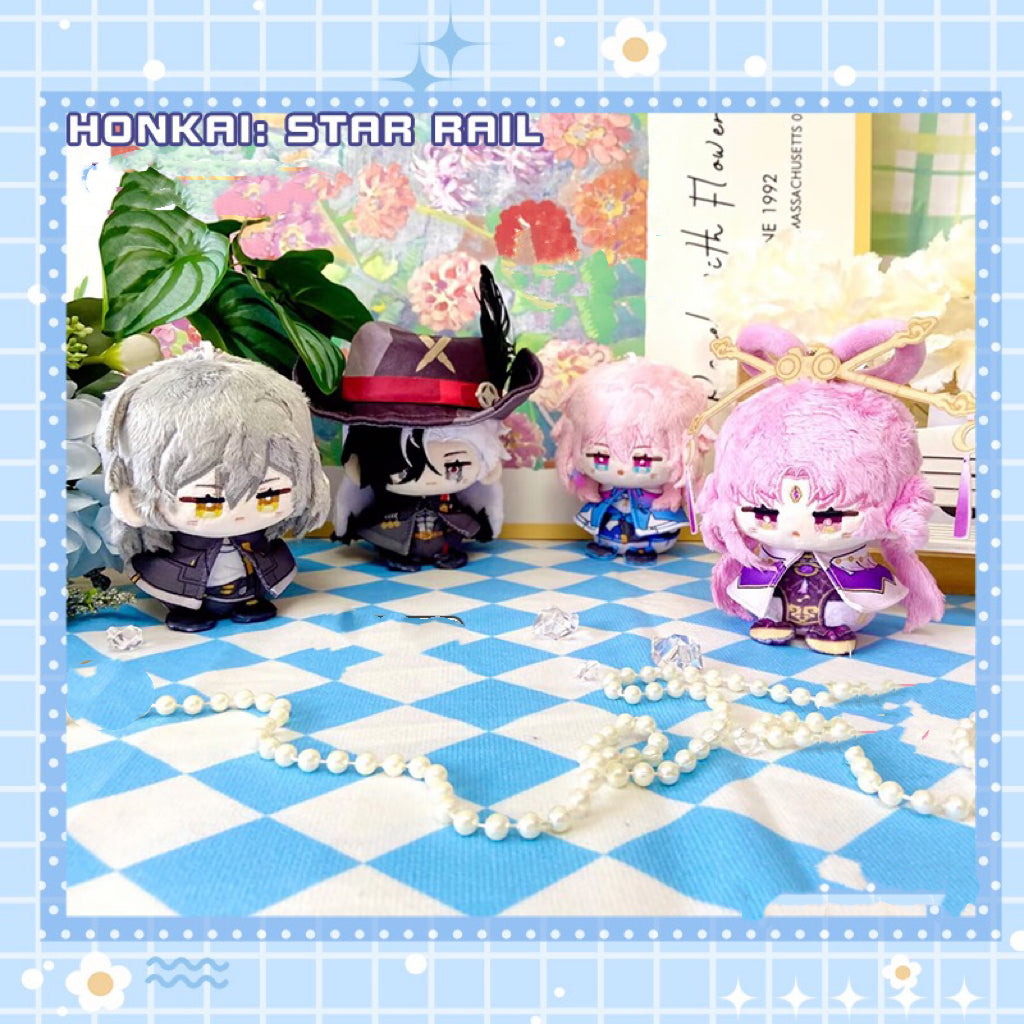 Honkai: Star Rail Cloak Plushies Boothill 3月7日 Stelle Fuxuan Fu Xuan Gallagher 12CM ぬいぐるみ