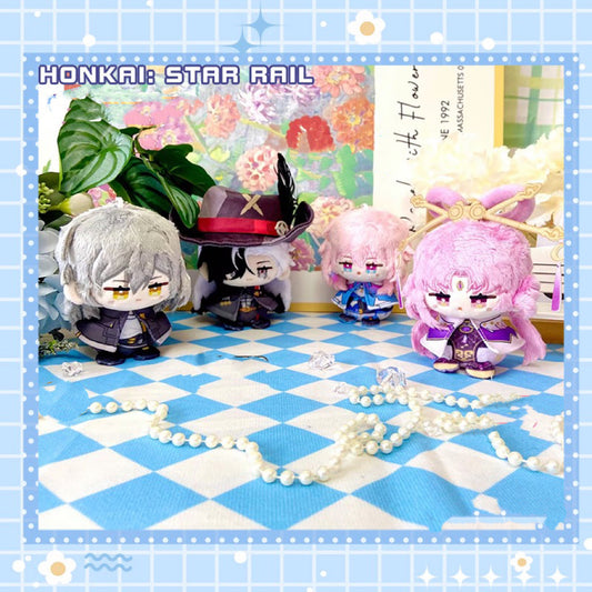 Honkai: Star Rail Cloak Plushies Boothill 3月7日 Stelle Fuxuan Fu Xuan Gallagher 12CM ぬいぐるみ