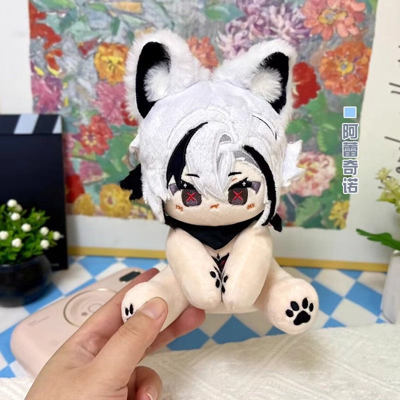 Genshin Impact Plush Focalors Furina Arlecchino Stuffed Doll 15CM