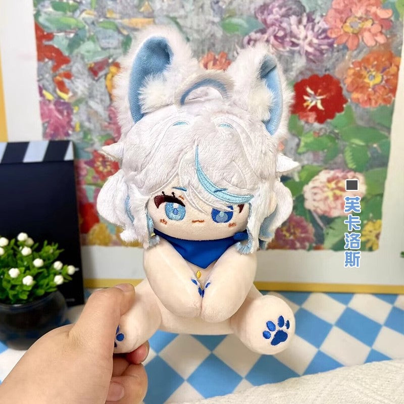 Genshin Impact Plush Focalors Furina Arlecchino Stuffed Doll 15CM