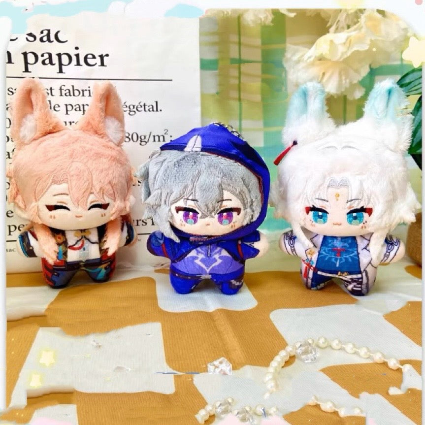 Honkai: Star Rail Plush Doll 12CM HX Style Feixiao Jiaoqiu Moze Cute Stuffed Toy HSR Gift
