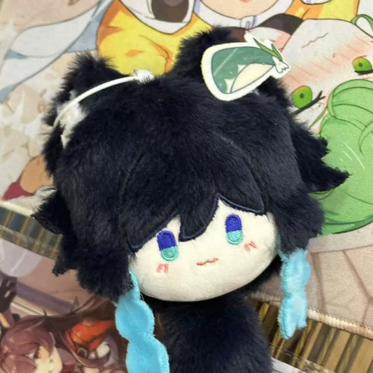 Genshin Impact Venti Plush Ball 12CM Cotton Anime Stuffed Round Toy