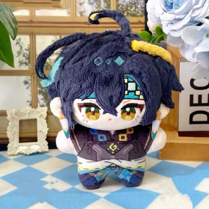 Genshin Impact Natlan Plush Doll 12cm Kinich Mavuika Anime Figure