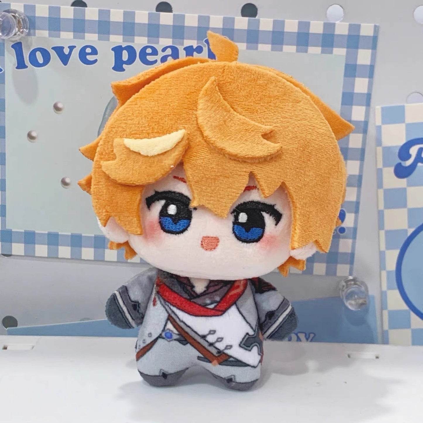 Genshin Impact Childe Plush Doll 10CM Cotton HX Style Anime Stuffed Toy