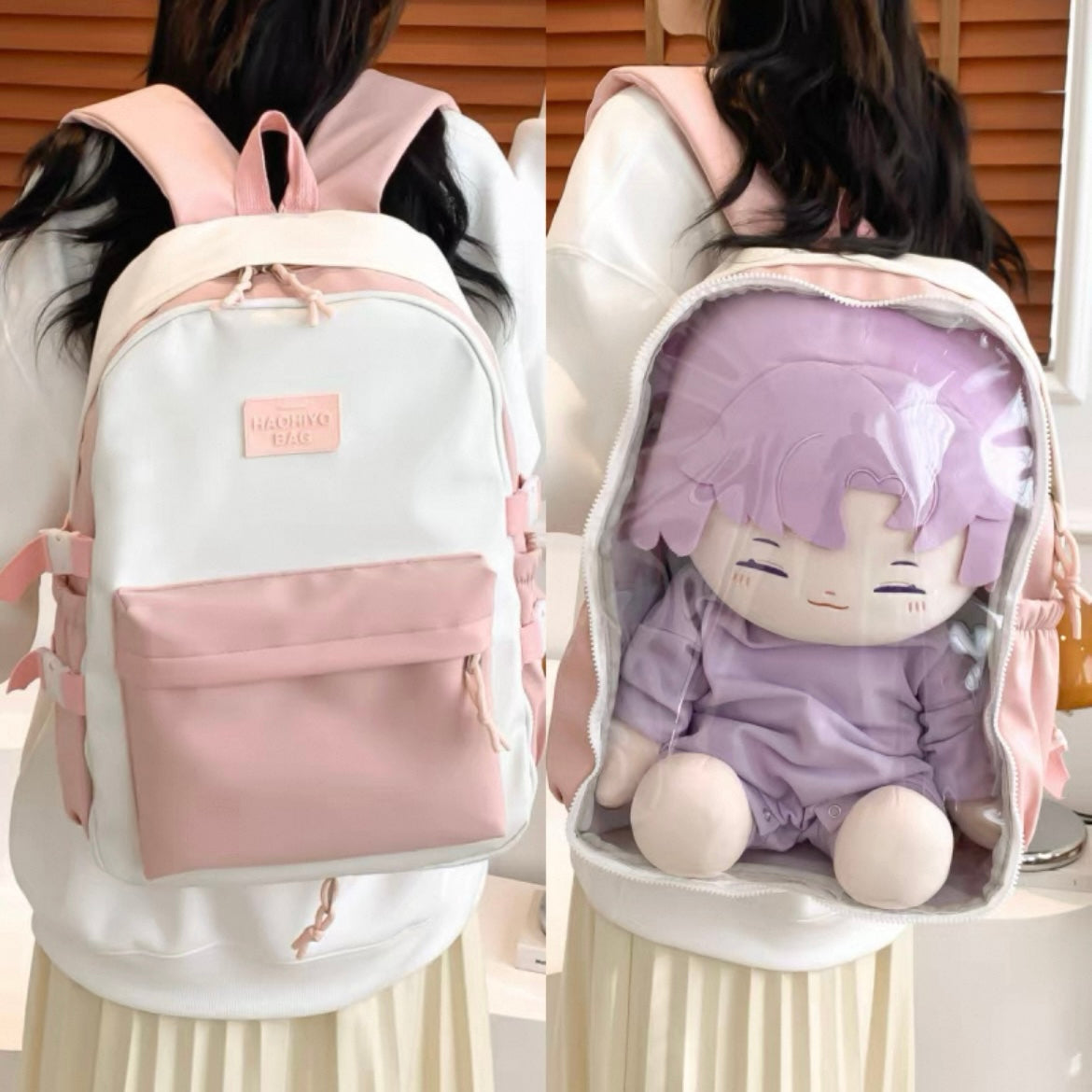 40CM Plushies Backpack For 40CM Plush Doll Bag