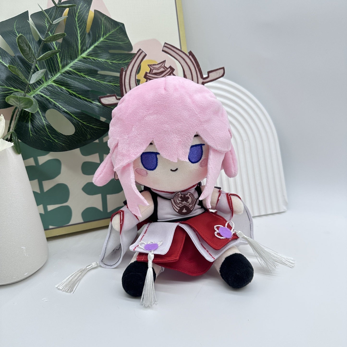 原神 ファンメイド 八重巫女 ぬいぐるみ 23cm