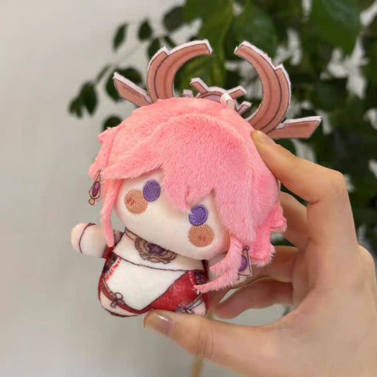 Genshin Impact Yae Miko Staring Eyes 12CM Plush Doll