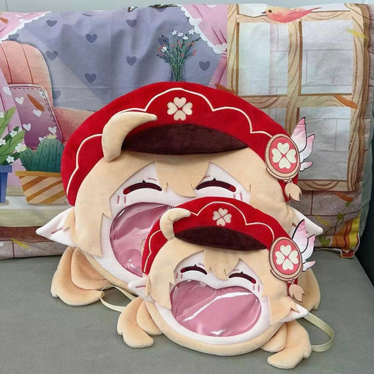 Genshin Impact Klee Plush Bag Crossbody Backpack Anime Gift