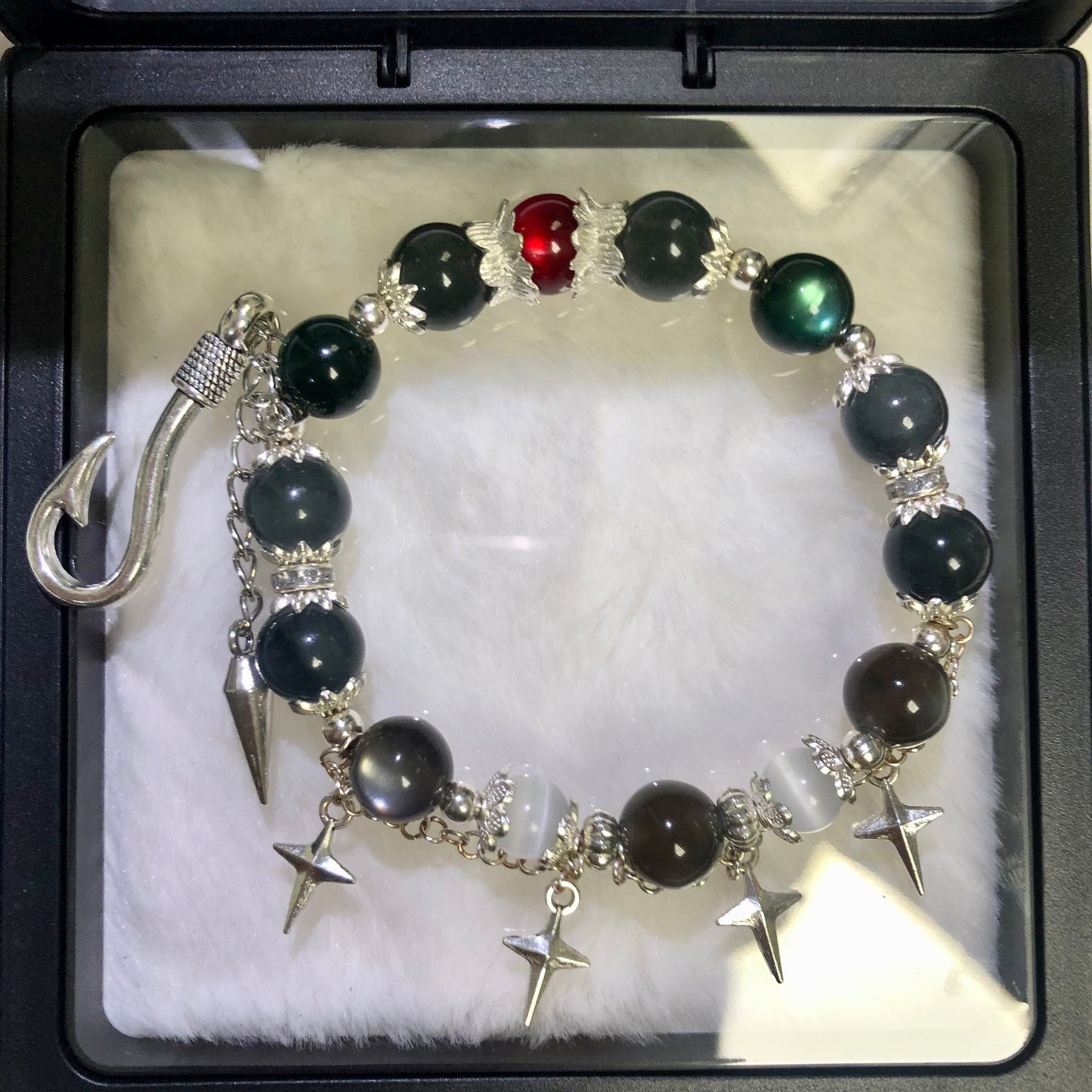 Zenless Zone Zero ZZZ ジェーン・ドウ風ラウンドブレスレット