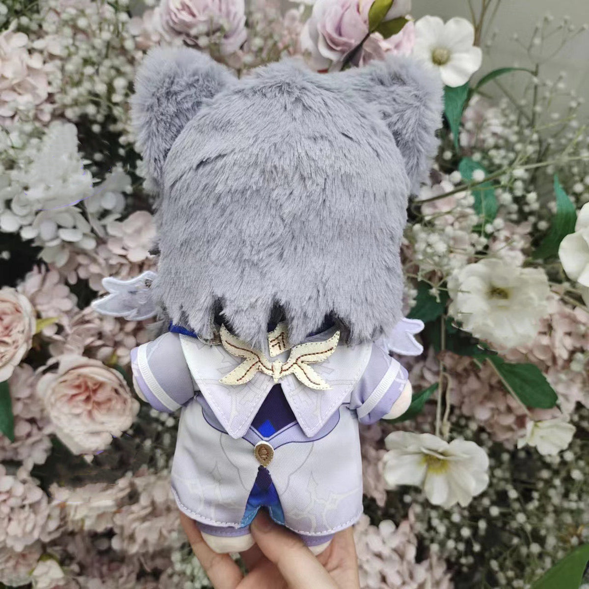 Staring-Eyes Cotton Character Plushie - Staring Cat Sunday Honkai: Star Rail 20cm - product gallery image 3