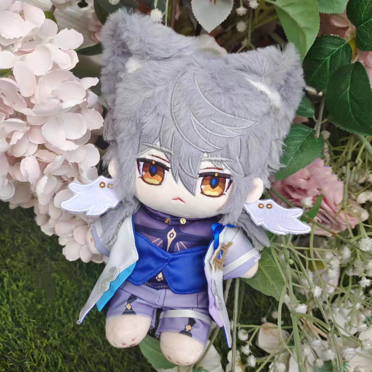 Staring-Eyes Cotton Character Plushie - Staring Cat Sunday Honkai: Star Rail 20cm - product gallery image 5