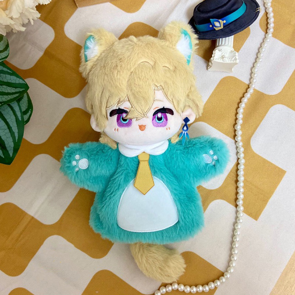 Character Plushie - Honkai: Star Rail Aventurine Puppet 22cm Plush Hands Cotton