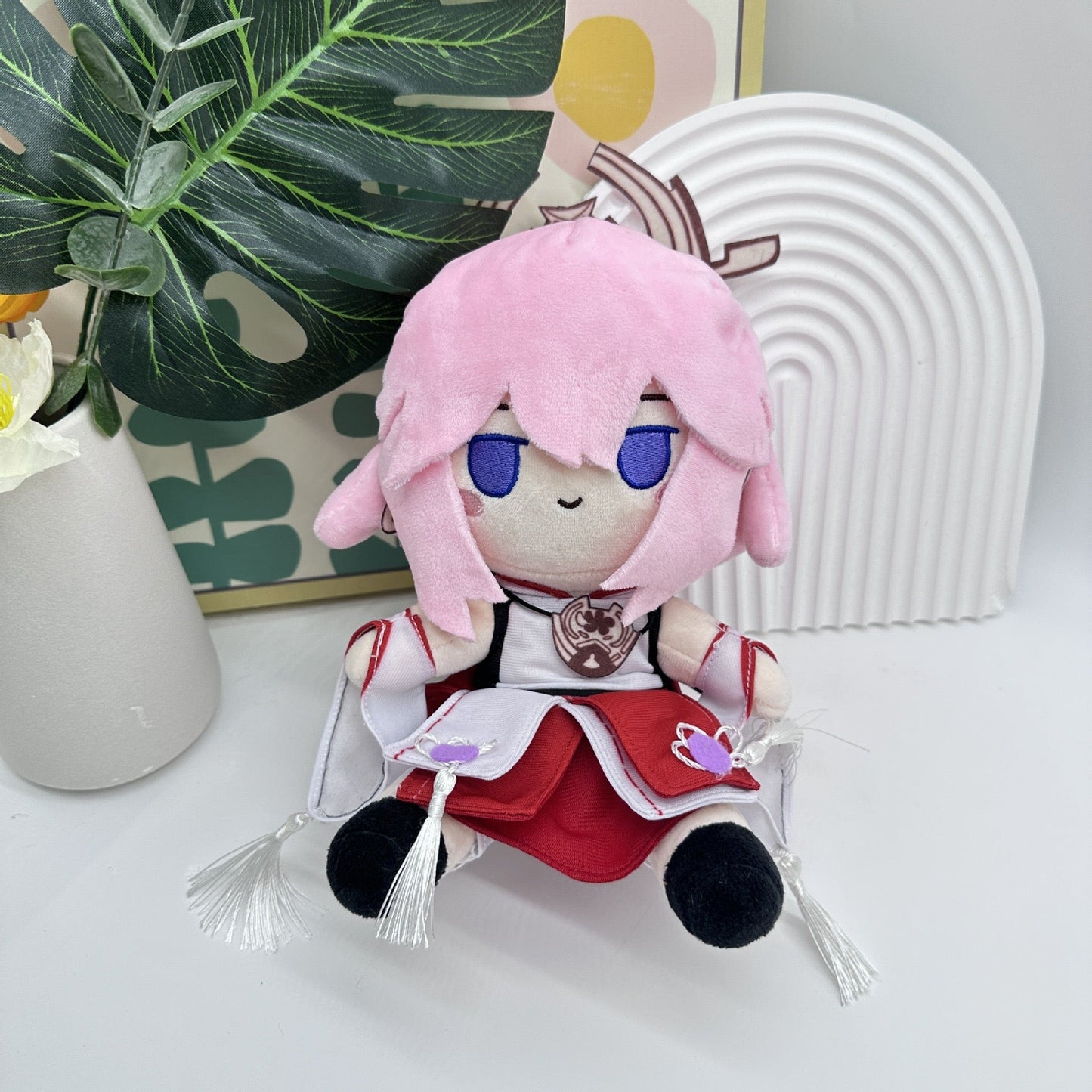 原神 ファンメイド 八重巫女 ぬいぐるみ 23cm