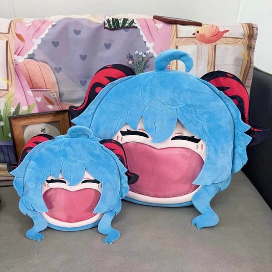 Game Genshin Impact Ganyu Smile Backpack Crossbody Bag