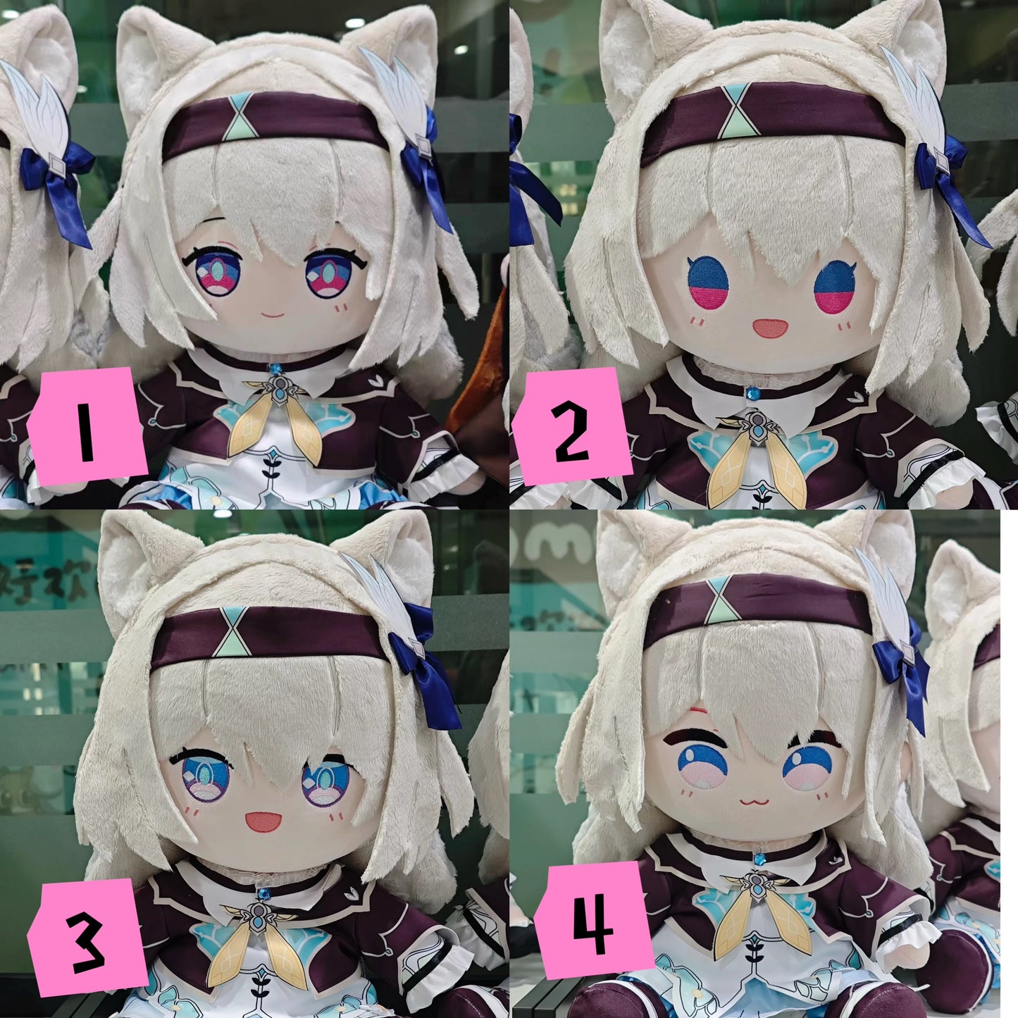 Honkai Star Rail Firefly Plush Doll 40CM | 4 Face Styles | HSR Merch