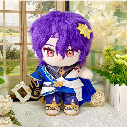 Honkai: Star Rail Dr. Ratio Plush Doll – 20CM Stuffed Toy with Outfit | HSR Merch