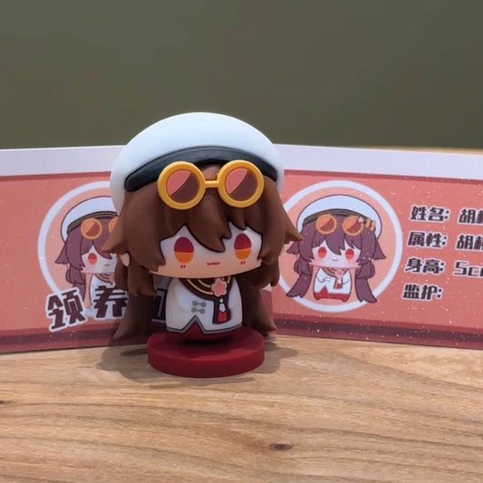 Genshin Impact Hu Tao Action Figure – 6CM Cherries Snow-Laden PVC