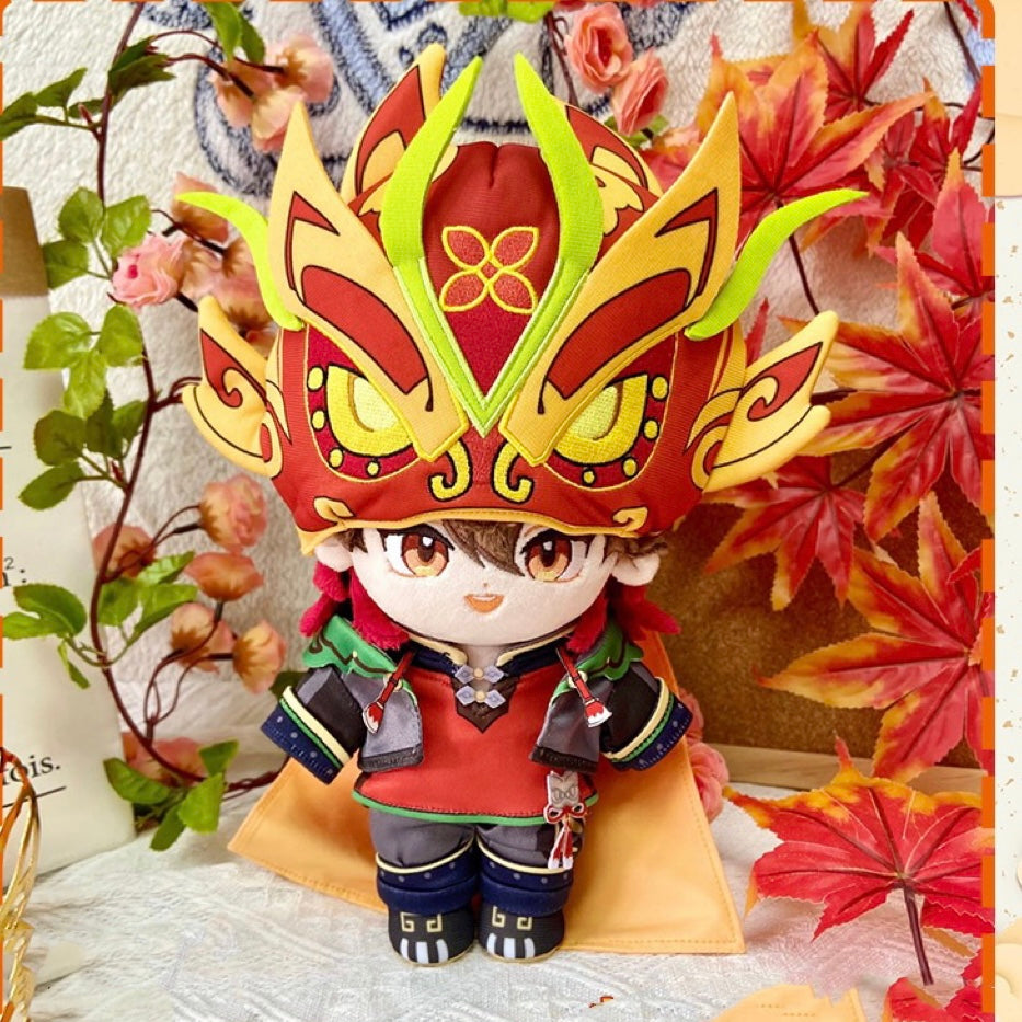 Genshin Impact Gaming Plush Doll 20cm Stuffed Anime Figure
