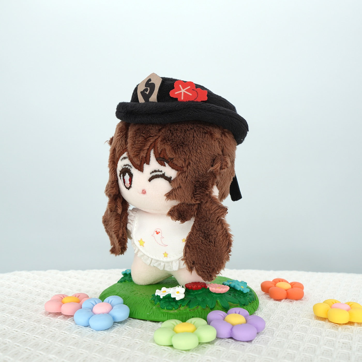 Genshin Impact Hu Tao Plush Doll Plushie 12CM Mini Cotton Stuffed Toy Anime Gift