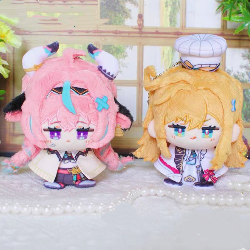 Plush Doll Genshin Impact Varesa Escoffier Cloak Style Cotton Stuffed Anime Collectible Gift 12cm