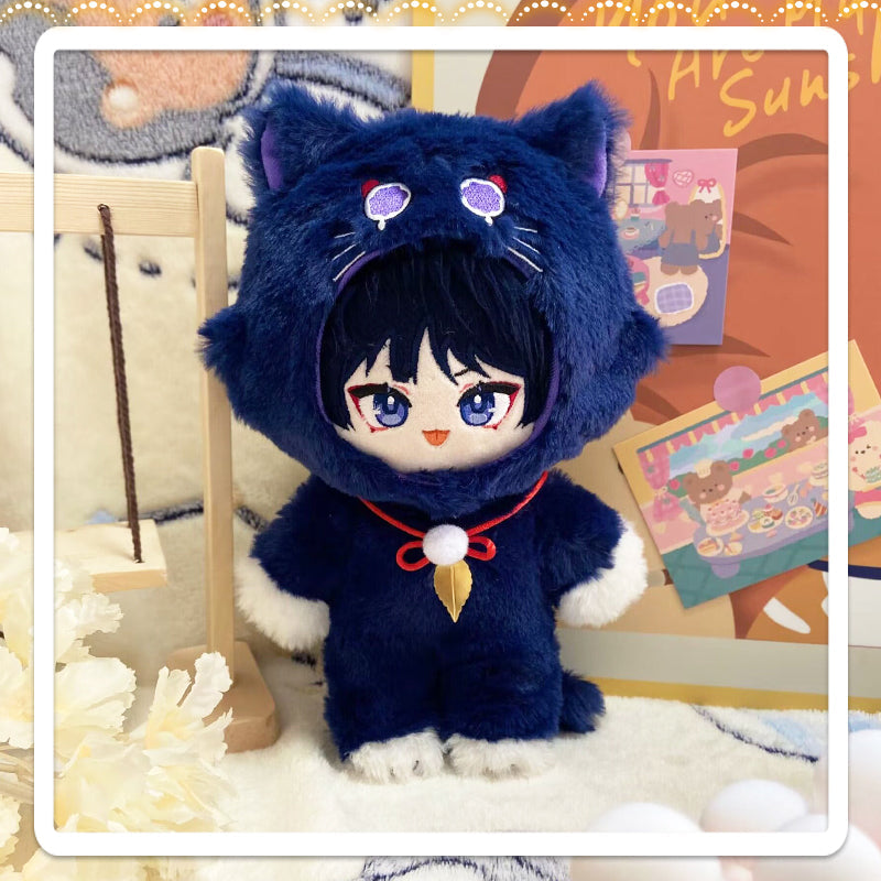 Genshin Impact Scaramouche Plush Doll 20cm Stuffed Anime Figure