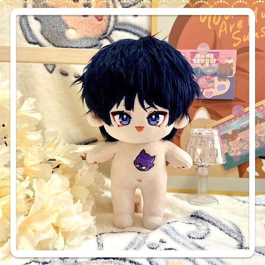 Genshin Impact Scaramouche Plush Doll 20cm Stuffed Anime Figure