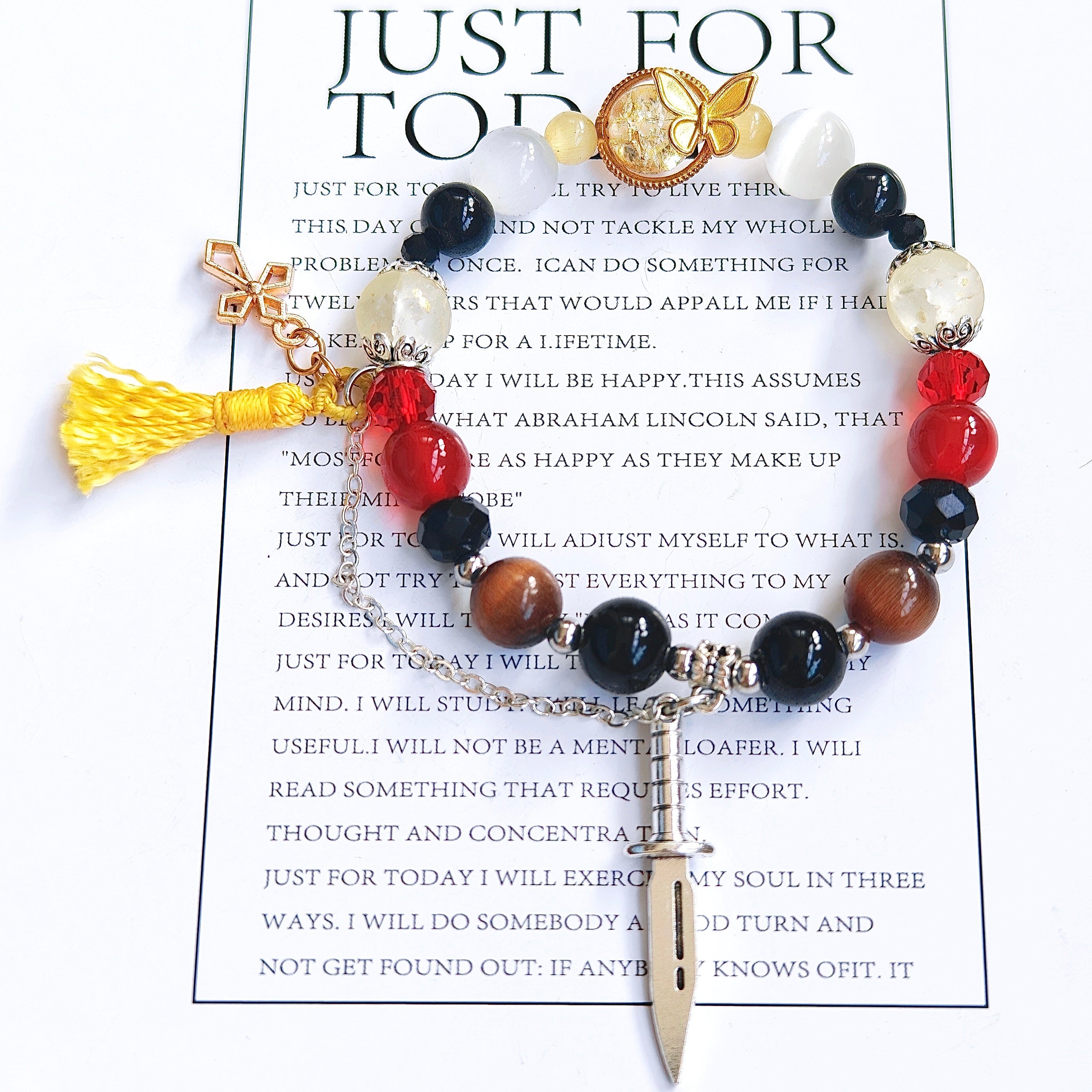 Free Shipping Smile House Zenless Zone Zero ZZZ Evelyn Chevalier Inspired Round Bracelet