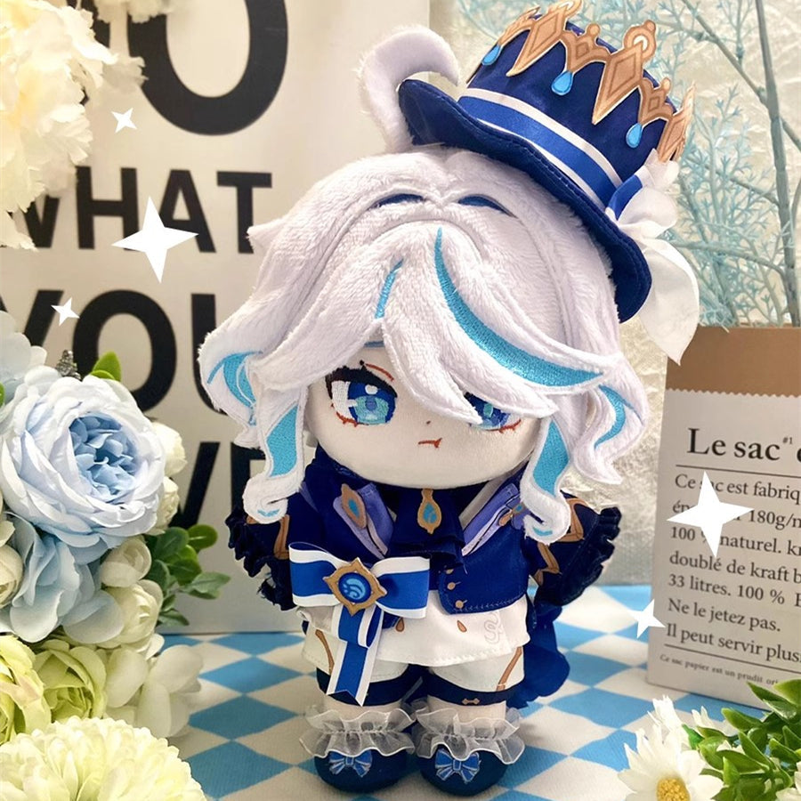 Genshin Impact Furina Focalors Plush Doll 20cm Stuffed Anime Figure