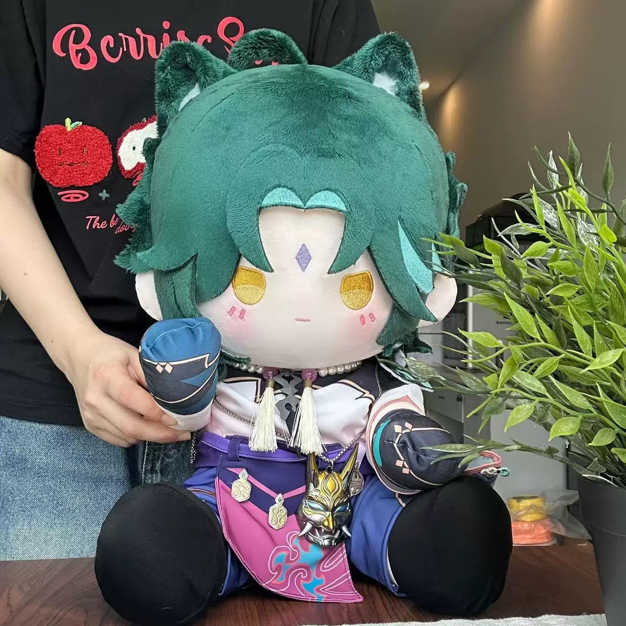 Genshin Impact Plushies Staring Xiao 40CM Plush Doll