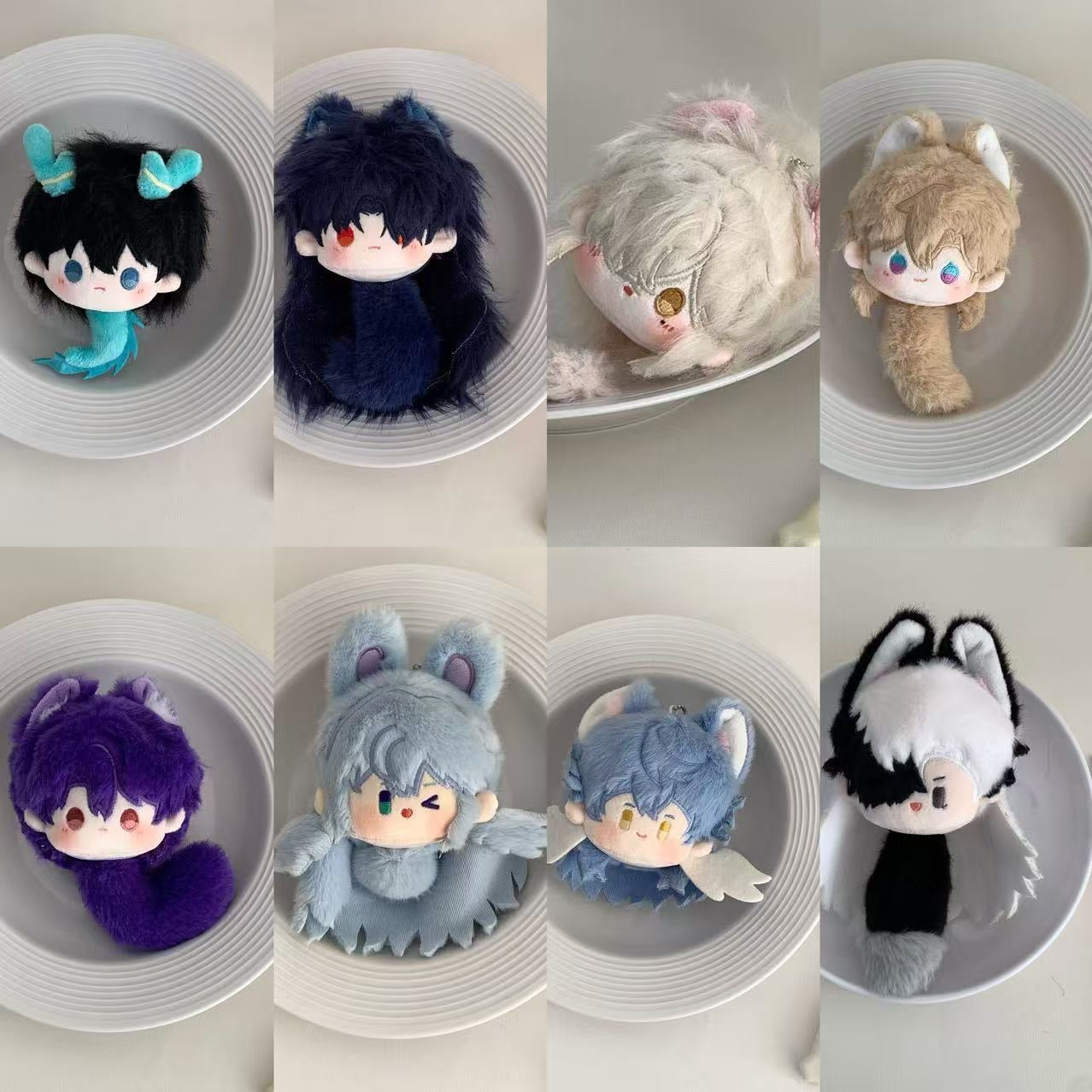Honkai: Star Rail Plushie Jingyuan Blade Sunday Dr Ratio Boothill Robin Dan Heng • Imbibitor Lunae 12CM Plush Ball Doll
