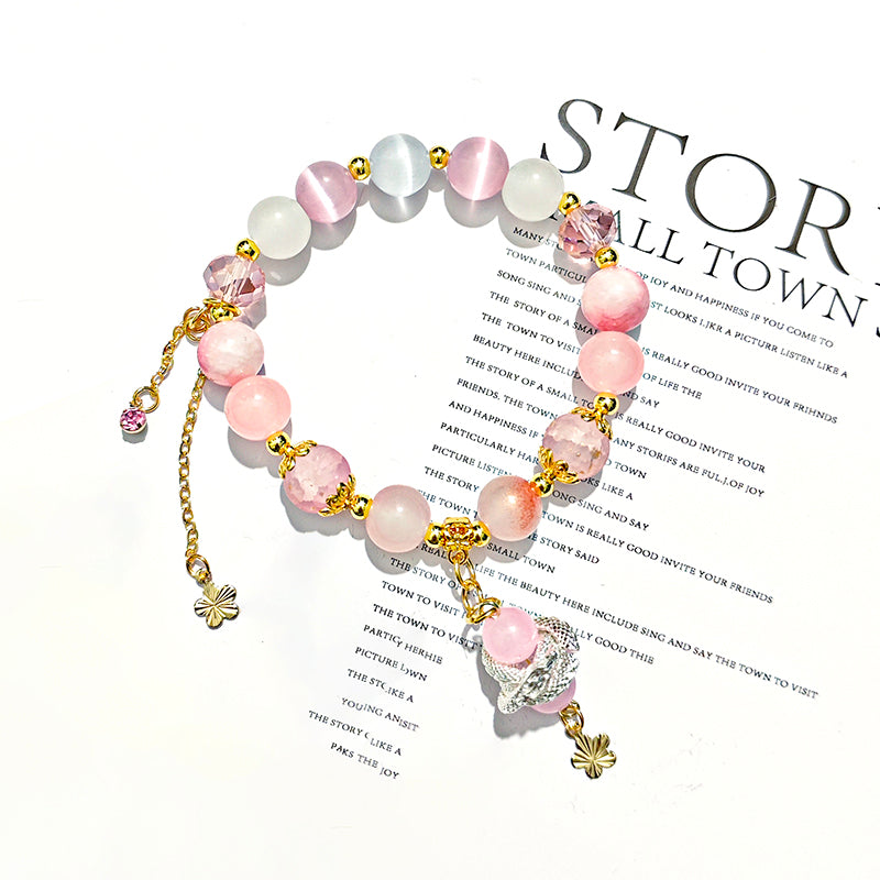 Game Wuthering Waves Jinhsi Peach Blossom Inspired Bracelet