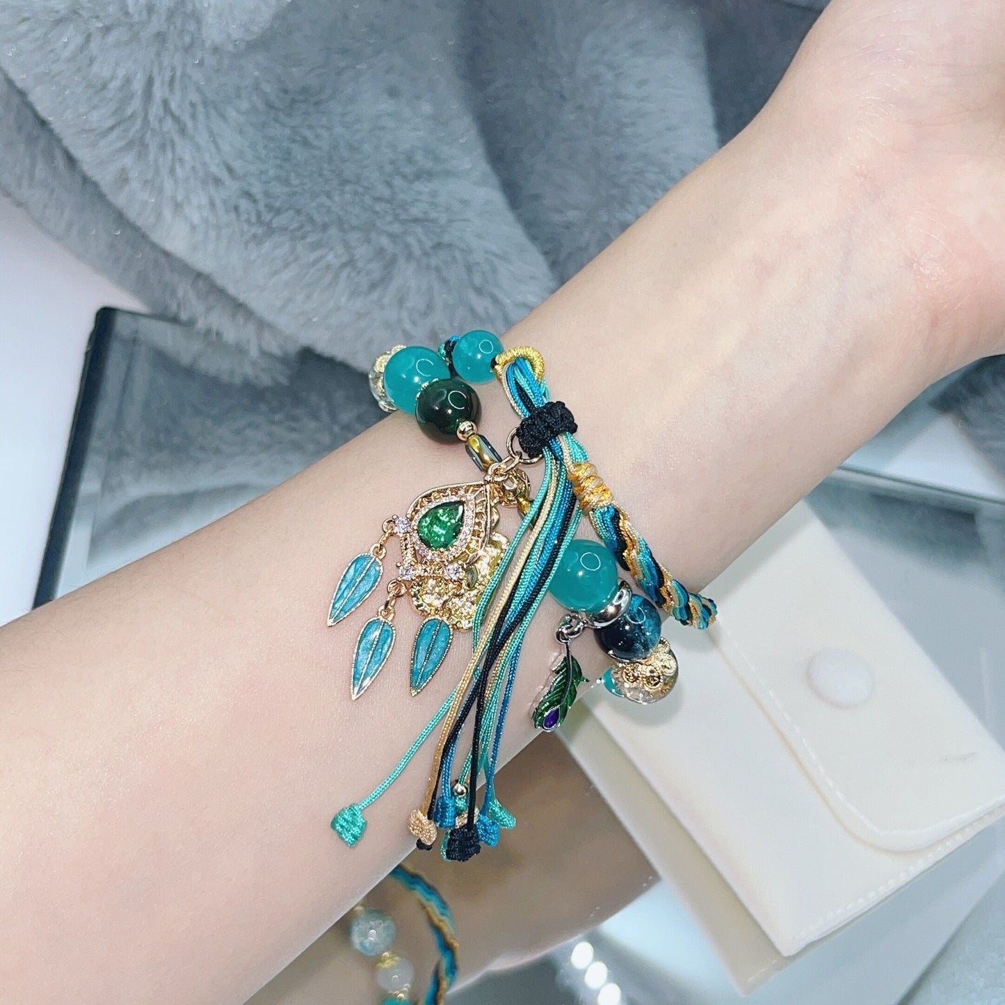 Honkai: Star Rail Aventurine Double Bracelet