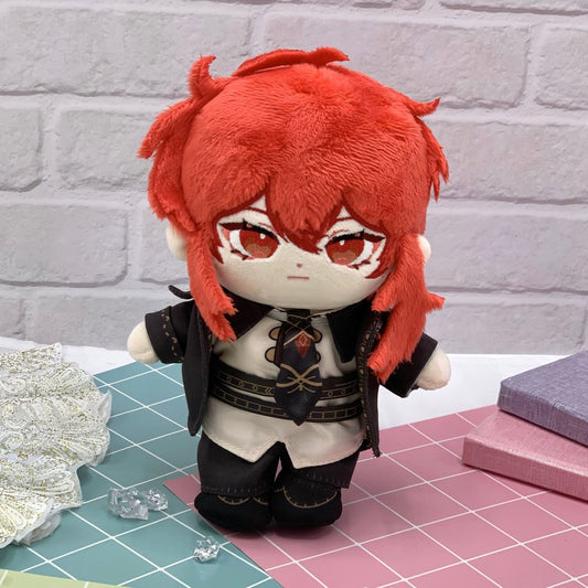 Genshin Impact plushie Diluc 20CM Plush Doll