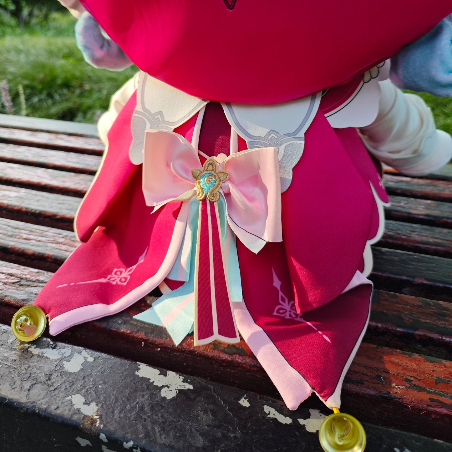 Honkai Star Rail Hyacine Staring Eyes Plush Doll 40CM with Clothes | HSR Merch