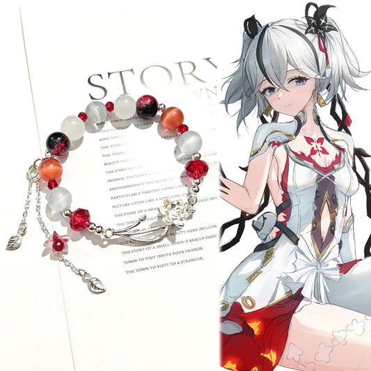Game Wuthering Waves Chun Camellya Inspired Bracelet